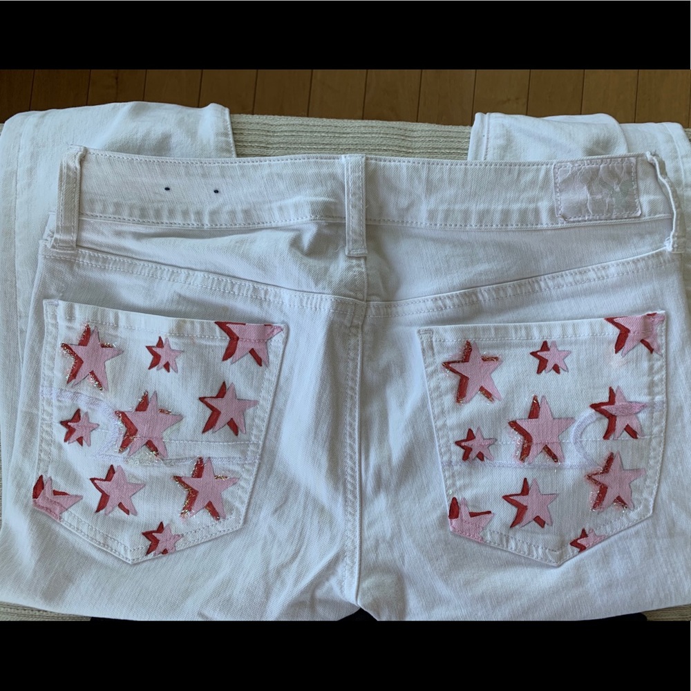 American Eagle white Jeans